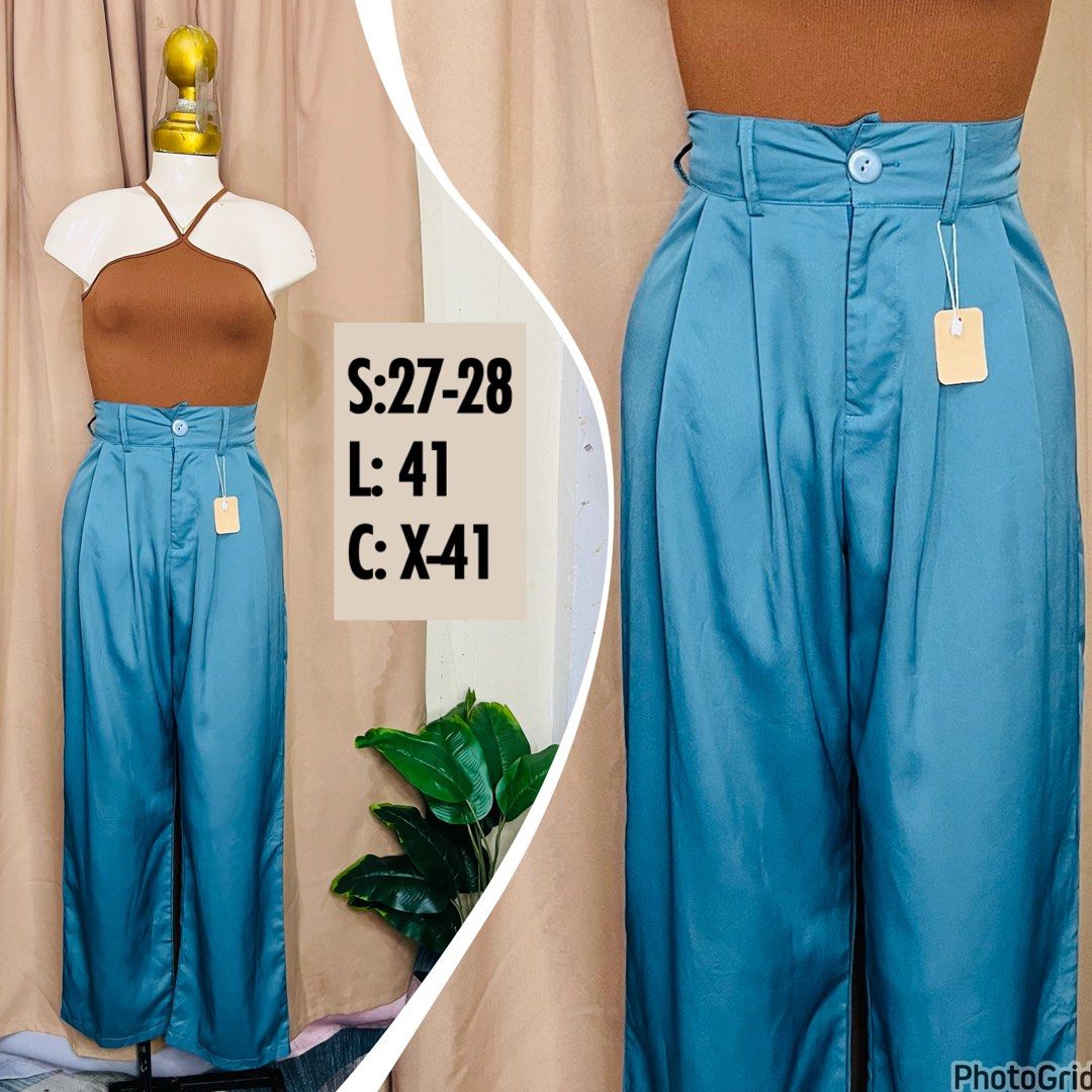 Trouser Pants | S: 27-28 (Category: Skirts) located in Manila. Submitted by bengirlclothing (Listing ID 1470591081, Image 1). Description: - Size: Waist 27 to 28 inches - Length: 41 inches - Versatility: Ideal for office wear or daily casual outings - Pairing tip: Best matched with fitted tops or blouses.