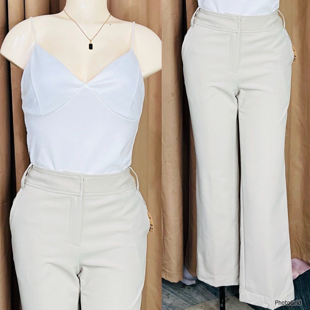 Trouser Pants | Size 28-29 (Category: Jeans) located in Manila. Submitted by bengirlclothing (Listing ID 1470594576, Image 2). Description: -Color: Light Gray -Size: 28-29 inches -Length: 39 inches .