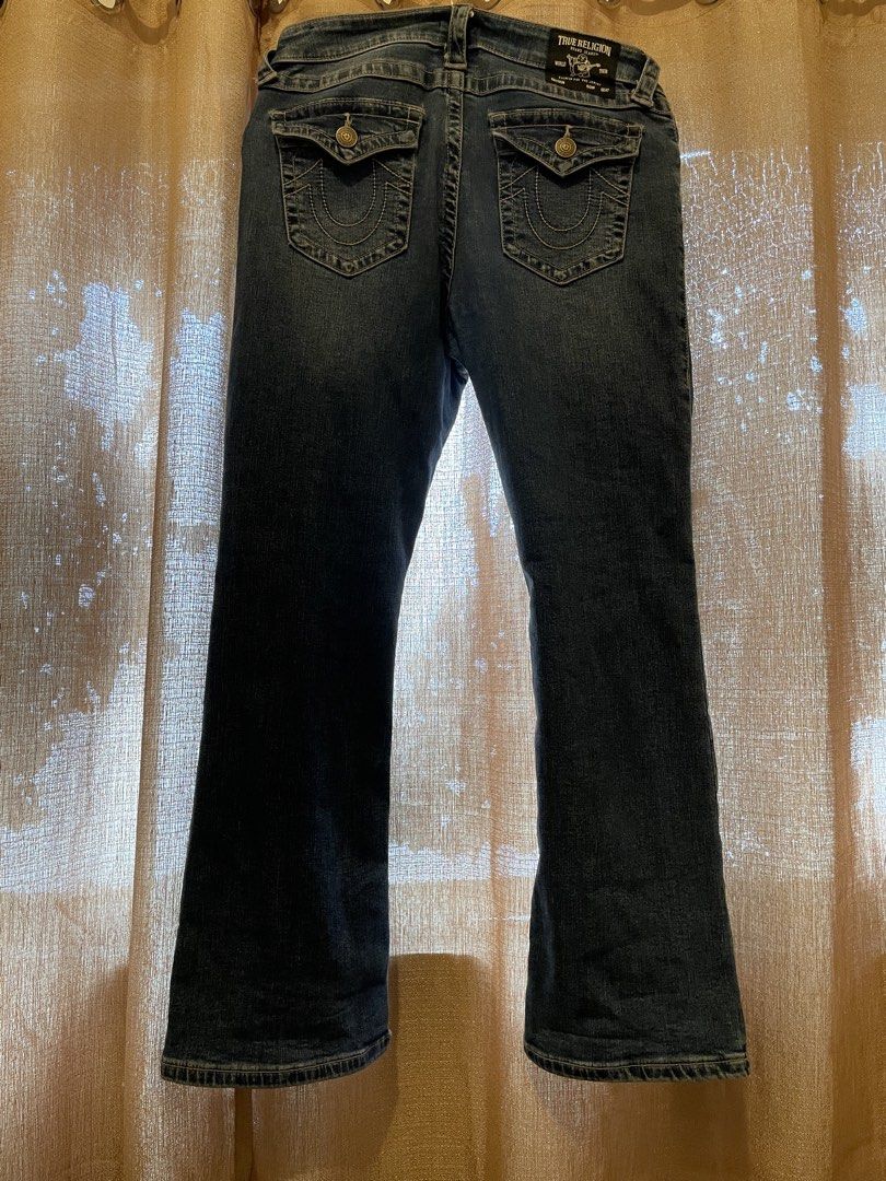True Religion Bootcut Jeans (Size 29) (Category: Jeans) located in Manila. Submitted by yungslicky00 (Listing ID 1470603428, Image 2). Description: True Religion Bootcut Jeans( sz 29) Fits up to 31 29 still needs belt Re-stitched issue on the wee-wee side as seen on the last slide 950.