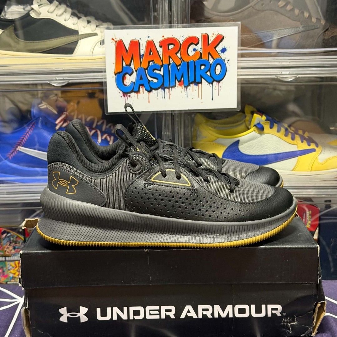 Under Armour Basketball Mens (Category: Sneakers) located in Marikina City. Submitted by Mackers (Listing ID 1470599747, Image 1). Description: SALE! ₱1,395 ONLY (BELOW RETAIL) Under Armour Twenty47 ‘Black Jet Grey’ Size: 7.5 / 9 / 12 US MENS Brandnew/Original Ready to pickup & shipping metromanila and province areas. Location: Marikina City.
