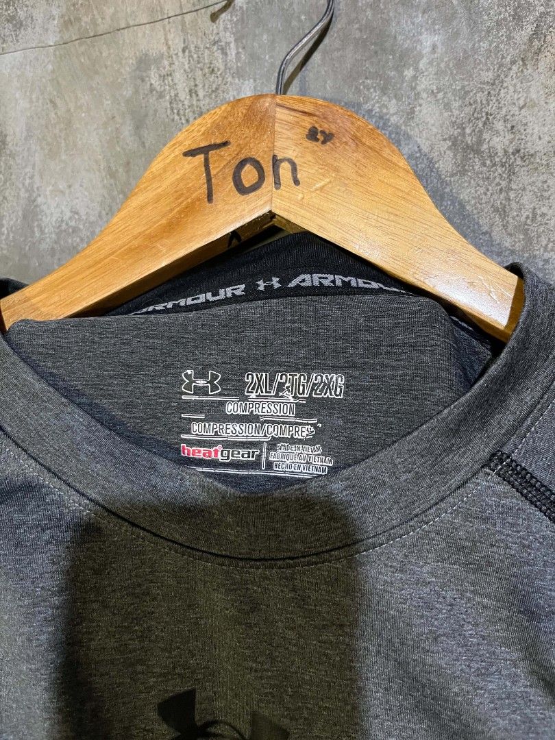 Under Armour Heat Gear Compression (Category: Activewear) located in Andop. Submitted by tonthrift_st (Listing ID 1470682888, Image 3). Description: Under Armour Heat Gear Compression Good as new Size XL on tag dimes W18.5 L28 No issue / no hairlines 🏷📩 📍Kapalong, Davao del Norte.