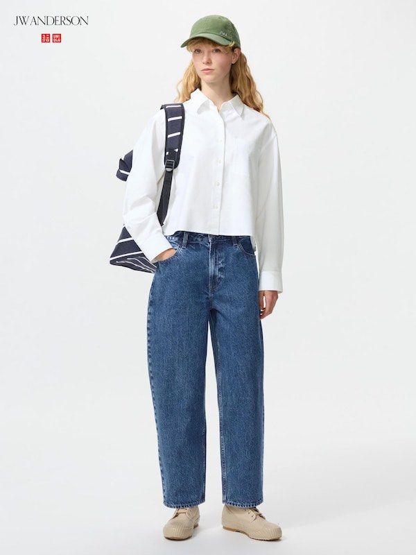 UNIQLO - Baggy Denim Pants (Category: Jeans) located in Cavite. Submitted by hand.picked (Listing ID 1470593276, Image 1). Description: UNIQLO - Baggy Denim Pants Size: 66CM Dimension: 14.5” Waist / 38.5” Length /9” Wide Open Condition: Excellent.