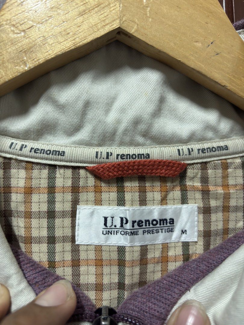 U.P Renoma Quarter Zip Jacket (Category: Coats, Jackets and Outerwear) located in Davao. Submitted by workmensph (Listing ID 1470579493, Image 3). Description: Size Medium 20.5” x 26” Excellent Condition.