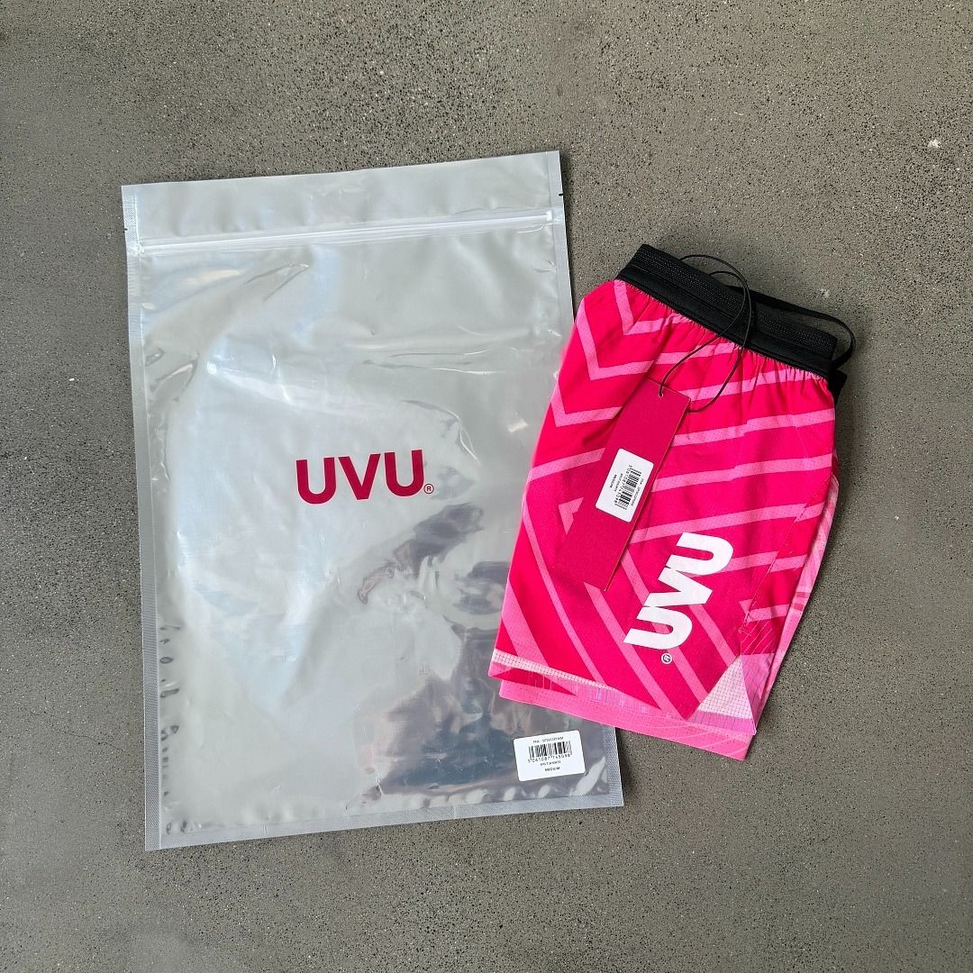 UVU Elite Pink Split Shorts (Category: Activewear) located in Manila. Submitted by cessy.runs (Listing ID 1470694210, Image 3). Description: UVU Pink Split Shorts from the Elite Running series -- very exclusive. Level-up your running fit with this fashionable and effective split shorts. If you know, well, you really know! All sizes available for quick pre-order. .