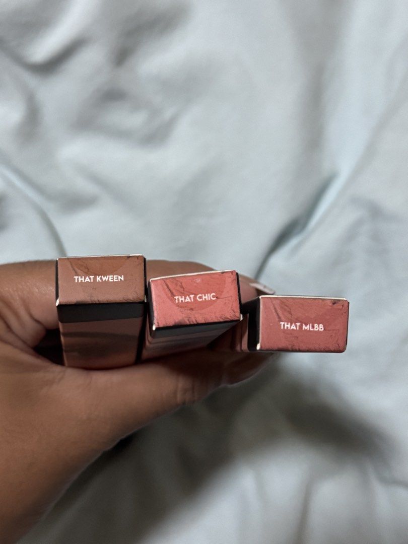 V x Lierge by Vice Cosmetics (Category: Makeup) located in Caloocan City. Submitted by ashiann (Listing ID 1470655117, Image 2). Description: ₱350 each only swatched, wrong shade for me 🥹 DM if interested .