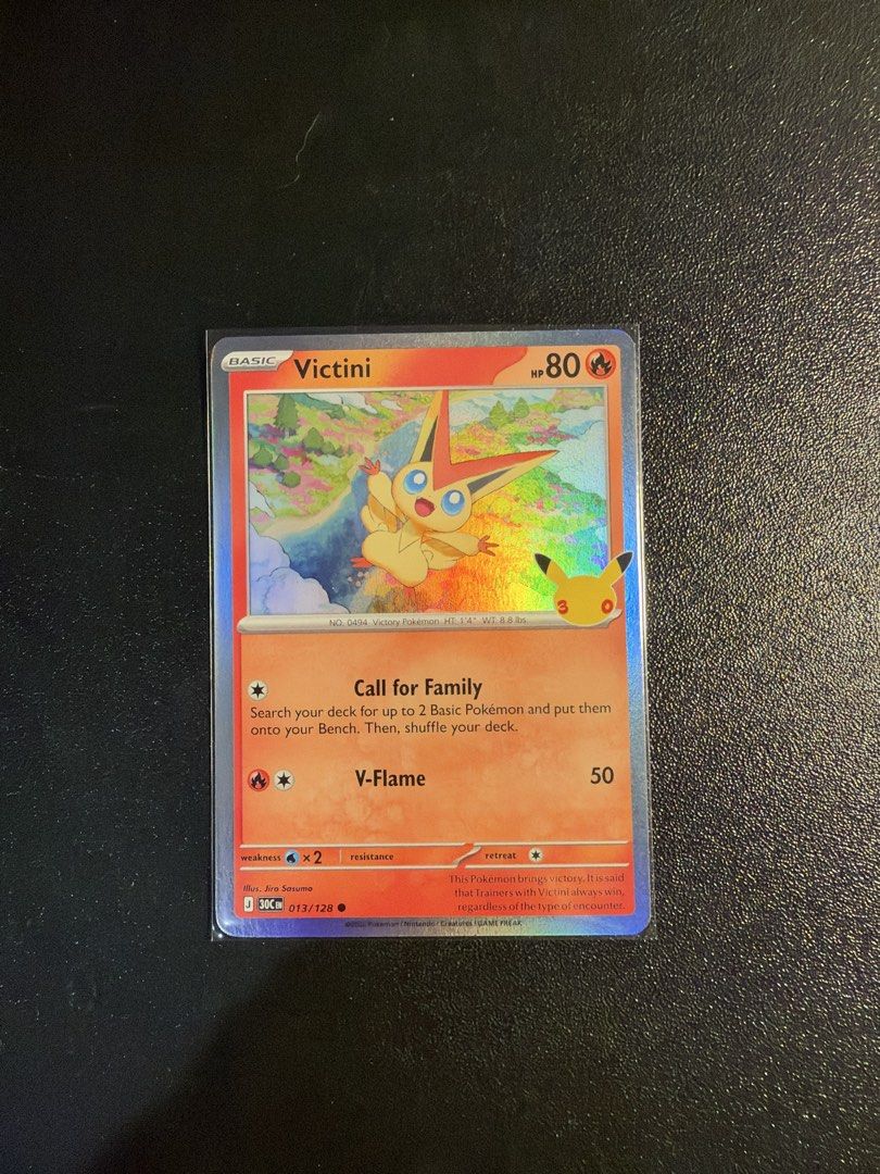 Victini 013/128 Common (Category: Raw Singles) located in Manila. Submitted by garagesalebykoda (Listing ID 1470646938, Image 1). Description: .