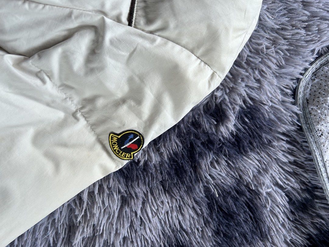 Vintage 80’s Moncler x Asics Puffer Jacket (Category: Coats, Jackets and Outerwear) located in Banaybanay. Submitted by prettysixtythrift_17 (Listing ID 1470632345, Image 3). Description: Vintage 80’s Moncler Puffer Jacket ▪️Length: 26 ▪️Width: 24 ▪️Color Rate: 10/10 ▪️Condition: Excellent ▪️Issue: Uploaded/Unoticed.