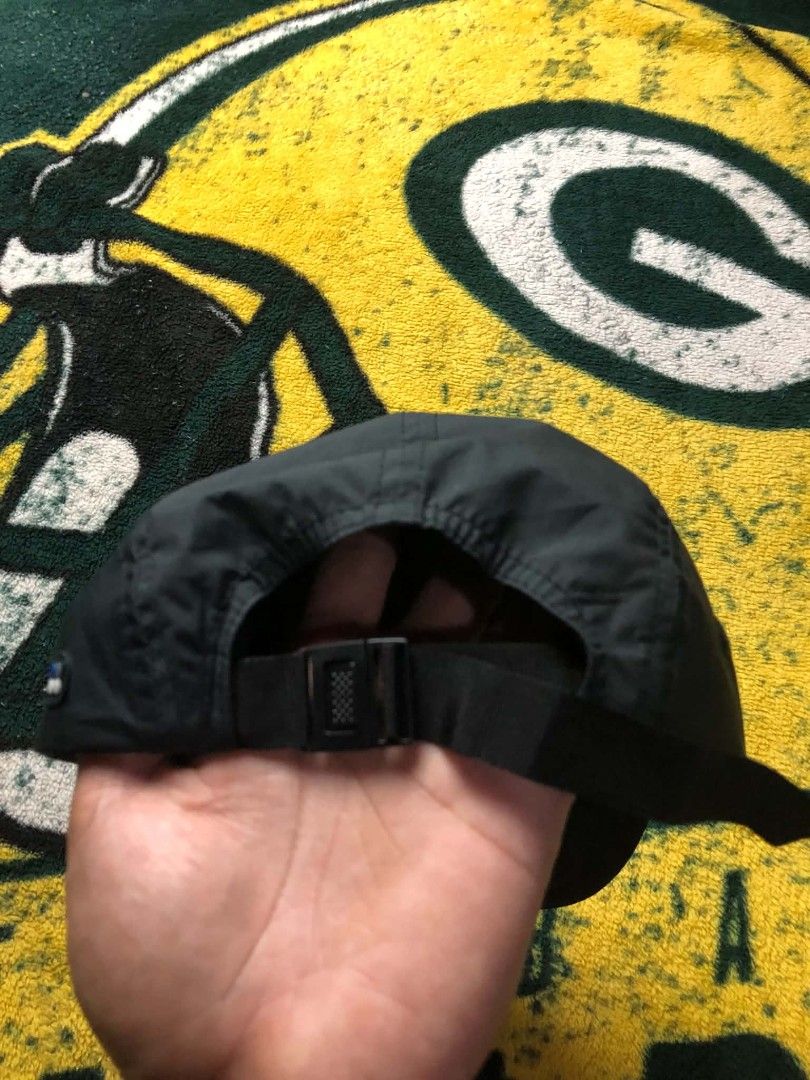 Vintage 90's Nike Five panel Cap Nike fit strap (Category: Caps & Hats) located in Manila. Submitted by wildowl_054d35 (Listing ID 1470647627, Image 3). Description: one size fits all good condition tag : Nike white tag ( 90's ).