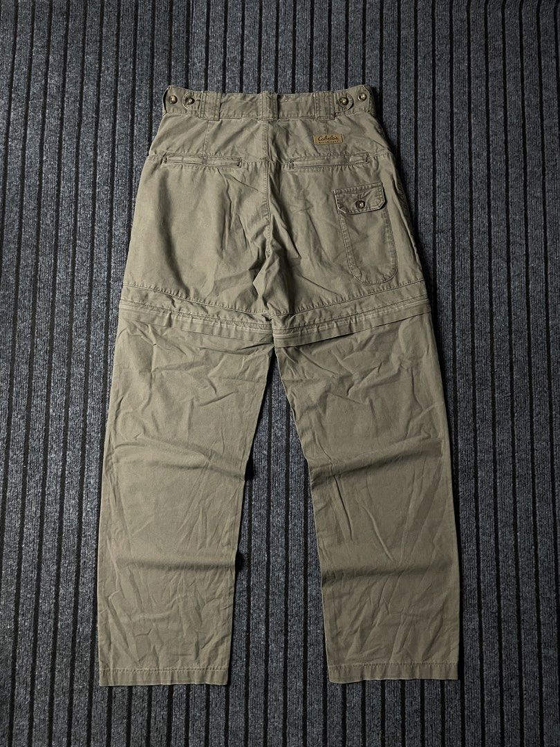 Vintage Cabela's Outdoors - Convertible Cargo Pants (Category: Activewear) located in Puerto Princesa. Submitted by palawan.swagdealer (Listing ID 1470703866, Image 3). Description: Condition: Very good - Excellent Issue: None Measurements/Dimention: -Waist: 31 -Length: 43 | Converted: 18 -Thigh: 13.5 -Leg Openning/Hem: 9 .