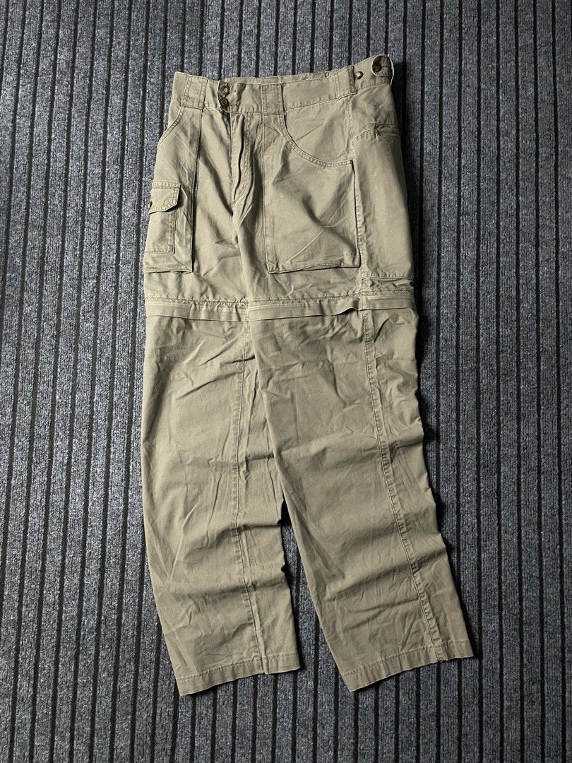 Vintage Cabela's Outdoors - Convertible Cargo Pants (Category: Activewear) located in Puerto Princesa. Submitted by palawan.swagdealer (Listing ID 1470703866, Image 1). Description: Condition: Very good - Excellent Issue: None Measurements/Dimention: -Waist: 31 -Length: 43 | Converted: 18 -Thigh: 13.5 -Leg Openning/Hem: 9 .