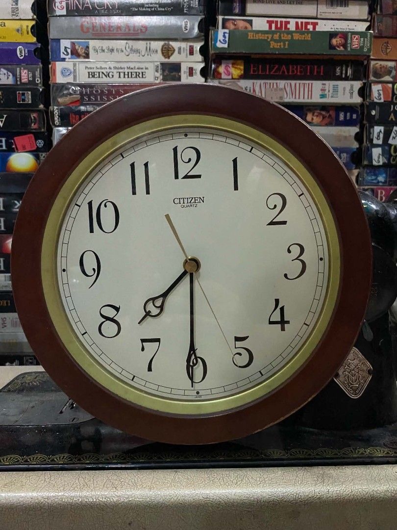 Vintage citizen wall clock (Category: Clocks) located in Manila. Submitted by lekanek (Listing ID 1470723574, Image 1). Description: sale !!! vintage citizen wall clock 1500 pesos only pm me if you interested 📩.