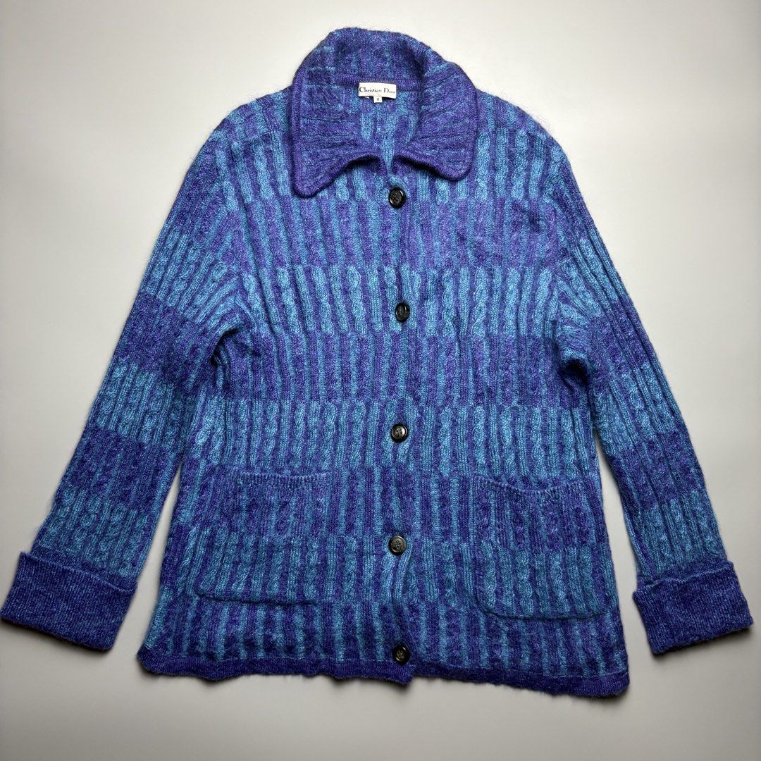 Vintage Dior Knitted jacket (Category: Coats, Jackets and Outerwear) located in Dinalupihan. Submitted by hell.thrift (Listing ID 1470620230, Image 1). Description: Vintage Dior Size:M 28x21 No issue.