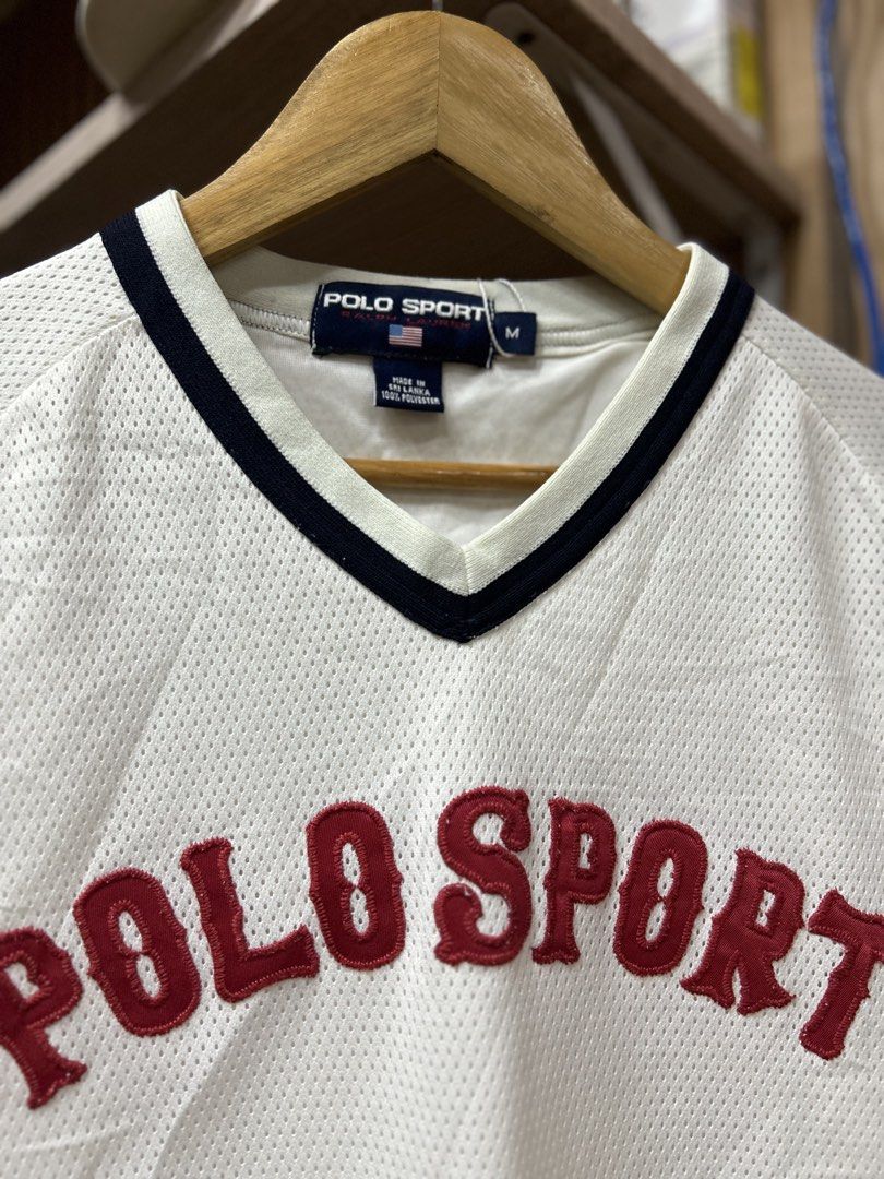 Vintage polo sport (Category: Formal Shirts) located in Mabalacat. Submitted by johnchanfinds (Listing ID 1470690758, Image 2). Description: Excellent condition Size M on tag Width 23 Length 27.5 Color rate 9.5/10 .