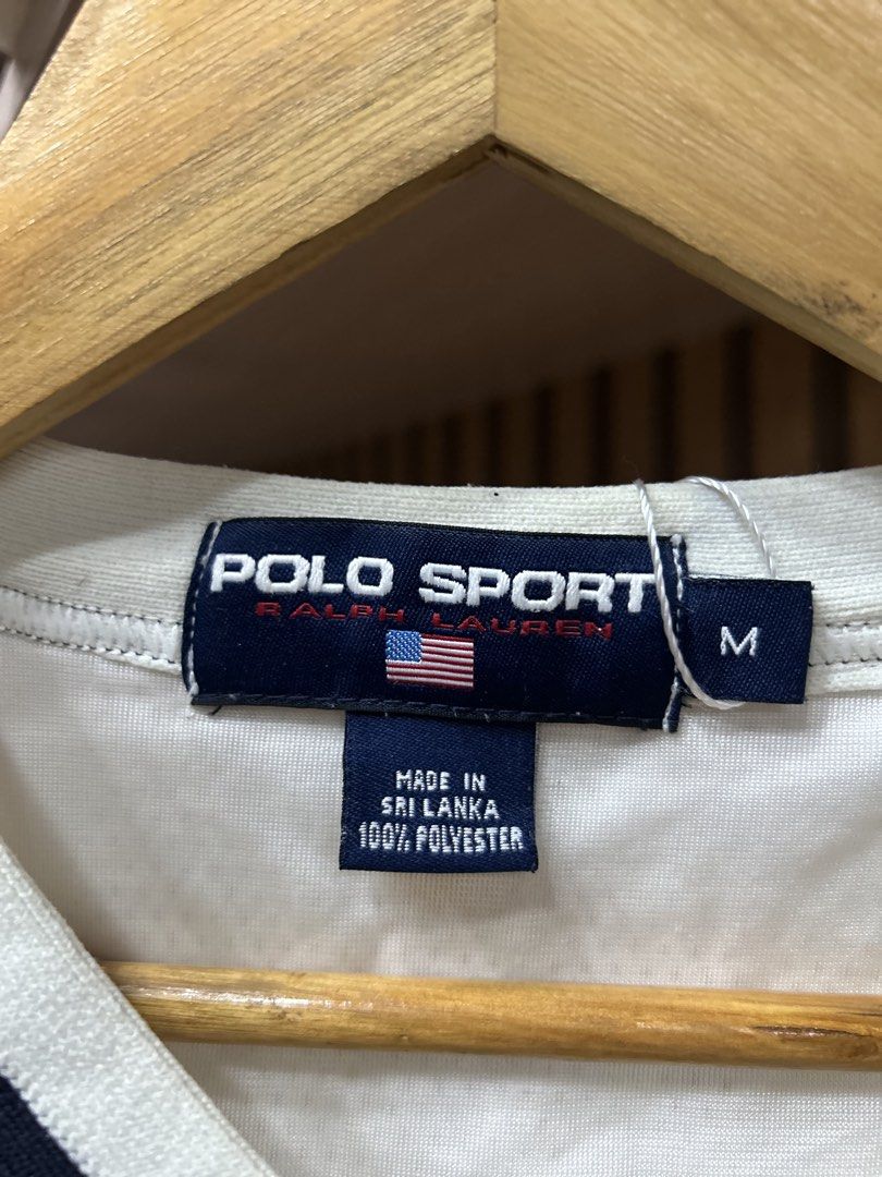 Vintage polo sport (Category: Formal Shirts) located in Mabalacat. Submitted by johnchanfinds (Listing ID 1470690758, Image 3). Description: Excellent condition Size M on tag Width 23 Length 27.5 Color rate 9.5/10 .