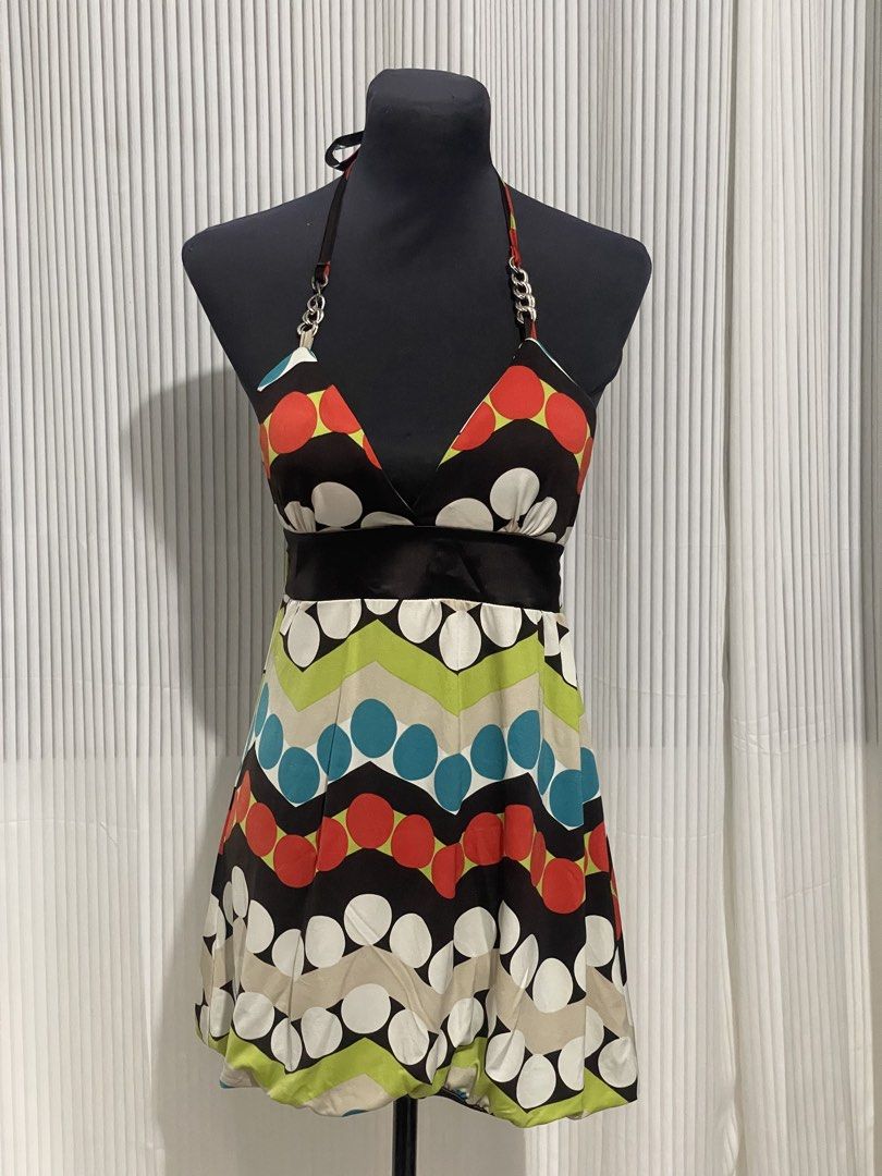 Vintage Y2K Momoco Ittierre Bubble Type Dress (Category: Dresses) located in Tuguegarao City. Submitted by ziggerryy (Listing ID 1470692007, Image 1). Description: Super gandaaa😍 No flaws. No holes. S-M ‼️LAST PRICE ALREADY‼️.