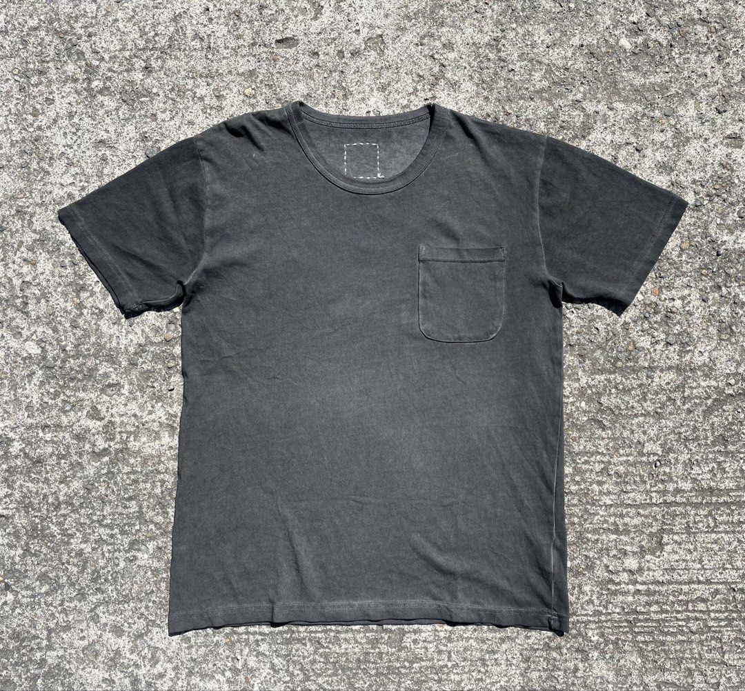 VISVIM JUMBO TEE (Category: Tshirts & Polo Shirts ) located in Talisay. Submitted by carlvincent0502 (Listing ID 1470608467, Image 1). Description: VISVIM JUMBO TEE ACID DYE GREY COLOR SIZE 1 ON TAG BEST FIT MEDIUM DIMS: 20W X 27L EXCELLENT CONDITION NO ISSUE 1800+SF.