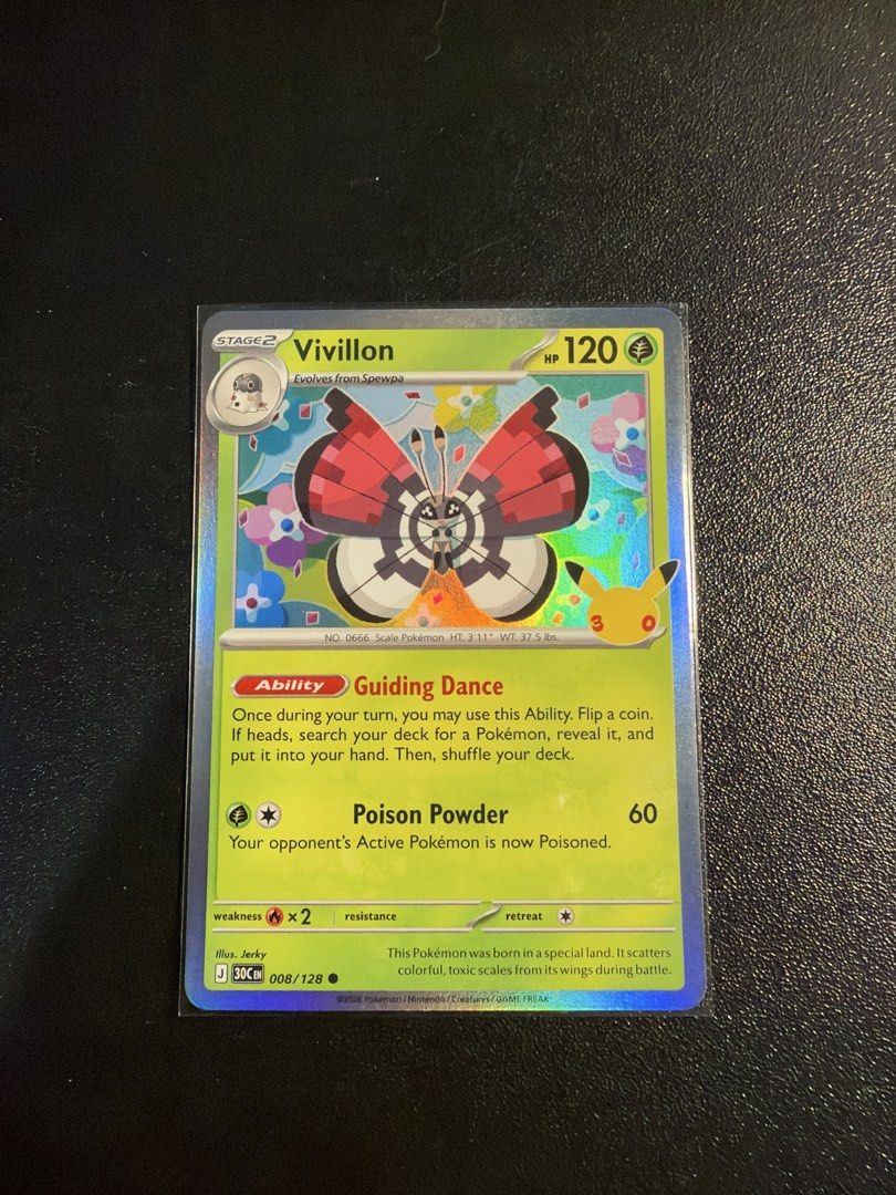 Vivillon 008/128 (Category: Raw Singles) located in Manila. Submitted by garagesalebykoda (Listing ID 1470648989, Image 1). Description: .