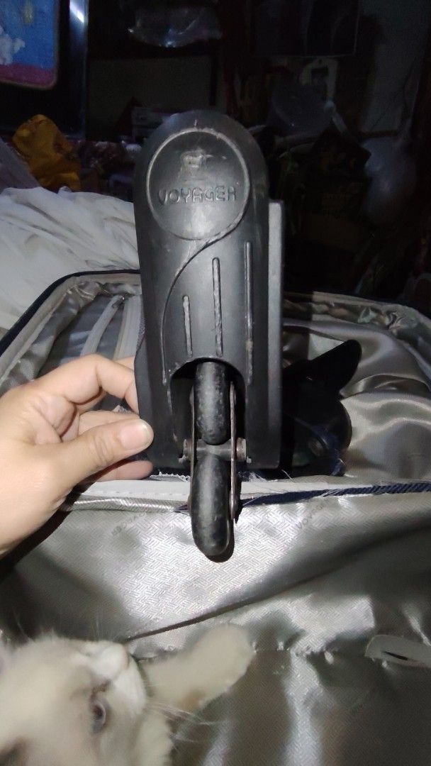 Voyager Luggage Replacement Wheels Black Set (Category: Luggage) located in Manila. Submitted by purediamond888 (Listing ID 1470700085, Image 3). Description: - Voyager luggage replacement wheels in classic black - Twin roller wheel design on each side for smooth movement - Durable plastic and rubber construction built to last - Authentic brand name stamped on the casing - Quick and practical fix for broken suitcase rollers - Save money by repair