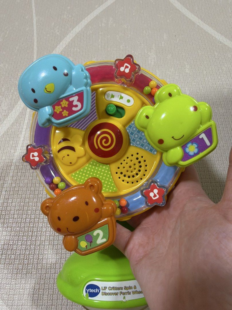 VTech Lil' Critters Spin & Discover Ferris Wheel, Babies & Kids, Infant ...