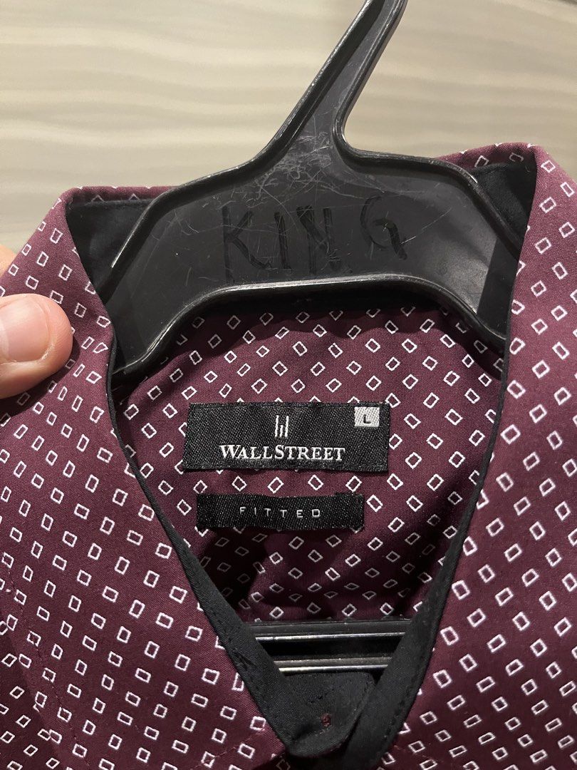Wallstreet patterned polo (size L) (Category: Formal Shirts) located in Cavite. Submitted by askingryan (Listing ID 1470723739, Image 2). Description: - Premium materials for long-lasting durability - Sleek design with a modern color finish - Compact size, perfect for daily use - Ready for shipping across the Philippines.