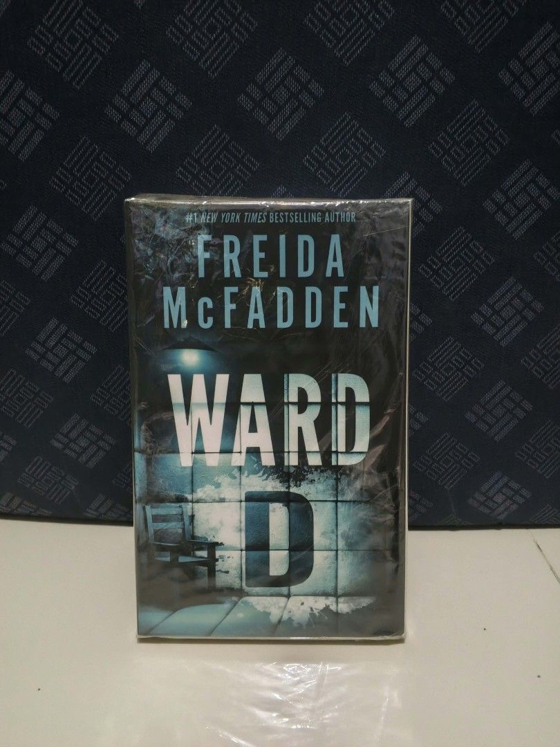 Ward D by Freida McFadden (Category: Storybooks) located in Manila. Submitted by dumpy_rain (Listing ID 1470639259, Image 1). Description: Ward D by Freida McFadden – ₱550 • US Edition Paperback • BN Sealed • Purchased from Fullybooked NEGOTIABLE IF SURE BUYER‼️ 💸 MOP: Gcash only 📤 MOD: Jnt Express.