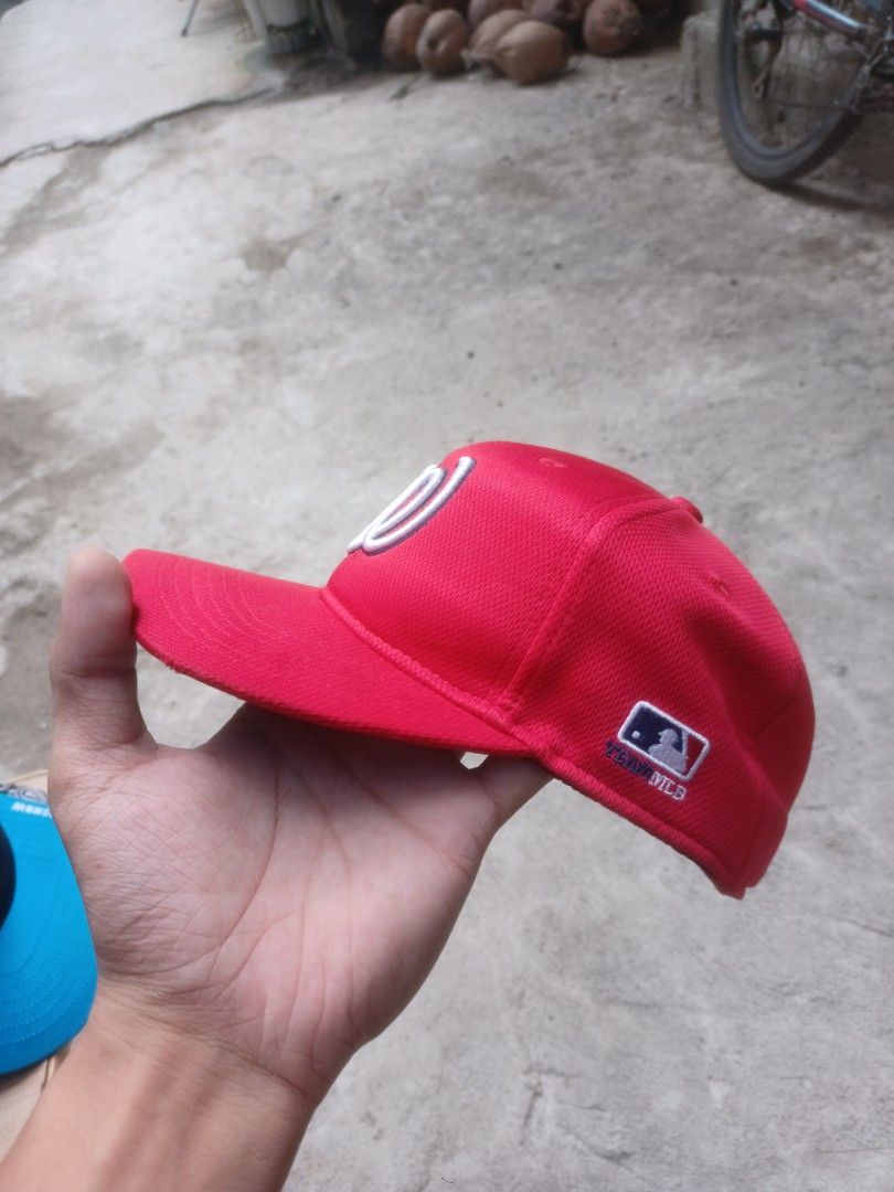 Washington Nationals Strap Back Hat MLB Team Adjustable Baseball Cap (Category: Caps & Hats) located in Cauayan City . Submitted by cuzthriftshop (Listing ID 1470674424, Image 2). Description: no issue adult.