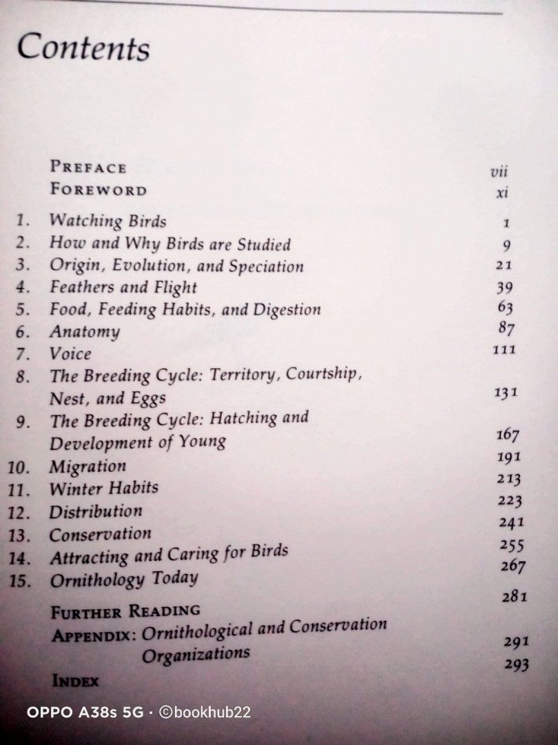 WATCHING BIRDS: AN INTRODUCTION TO ORNITOLOGY (Category: Storybooks) located in Rizal. Submitted by bookhub22 (Listing ID 1470669955, Image 3). Description: An accessible guide designed to take bird watchers beyond basic identification into the scientific study of bird biology and behavior. Published in 1977 by Houghton Mifflin, the book bridges the gap between field observation and academic ornithology Watching Birds: An Introduction to Ornithol