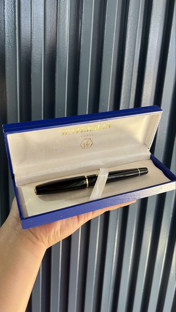 WATERMAN PARIS BALLPOINT PEN (Category: Stationery & School Supplies) located in Baguio. Submitted by vercale (Listing ID 1470561055, Image 1). Description: WATERMAN PARIS BALLPOINT PEN Like New Condition May ink pa po From Personal Box Php 700 only LP 🙏.