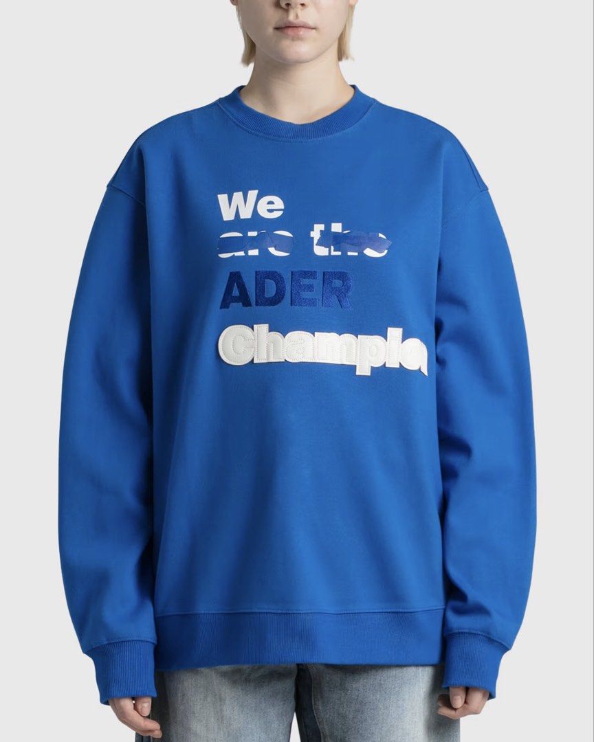 We ADER Sweatshirt (Category: Longsleeves) located in Angeles City. Submitted by royal_vintage_thriftshop (Listing ID 1470617895, Image 1). Description: Authentic No issue Chest 21, Length 25.