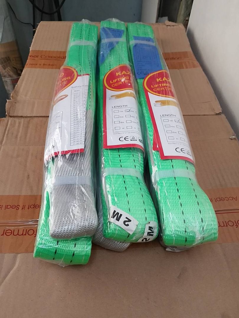 Web Sling Specs: 1T x 1” x 2M (Category: Everything Else Others) located in Manila. Submitted by 09171479278_elsie. (Listing ID 1470581203, Image 1). Description: Web Sling Specs: 1T x 1” x 2M.