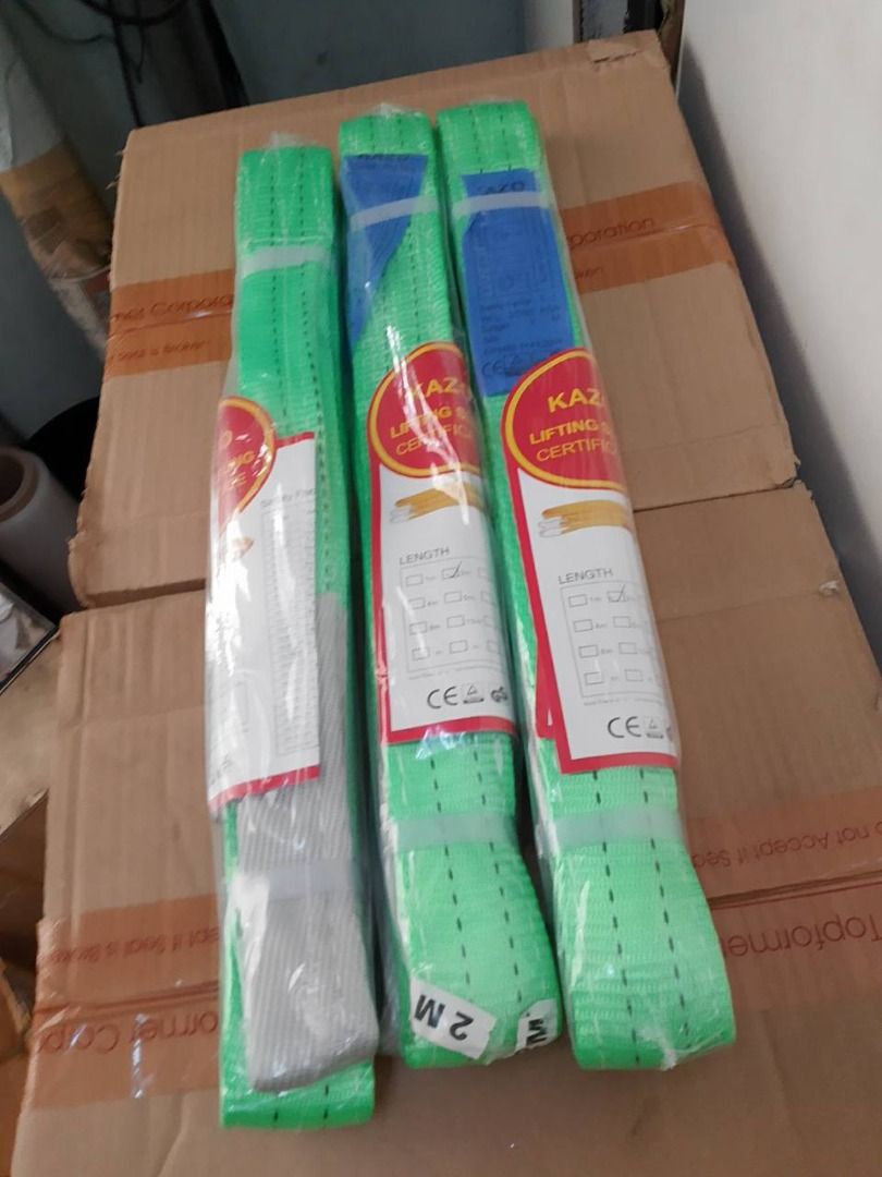 Web Sling Specs: 1T x 1” x 2M (Category: Everything Else Others) located in Manila. Submitted by 09171479278_elsie. (Listing ID 1470581203, Image 2). Description: Web Sling Specs: 1T x 1” x 2M.