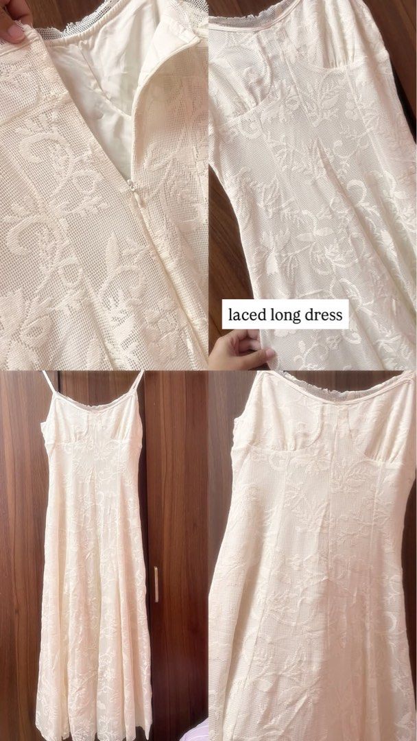 White Lace Dress (Category: Dresses) located in Davao. Submitted by keki0908 (Listing ID 1470705365, Image 1). Description: - worn once only! - size: S-M -color: white.