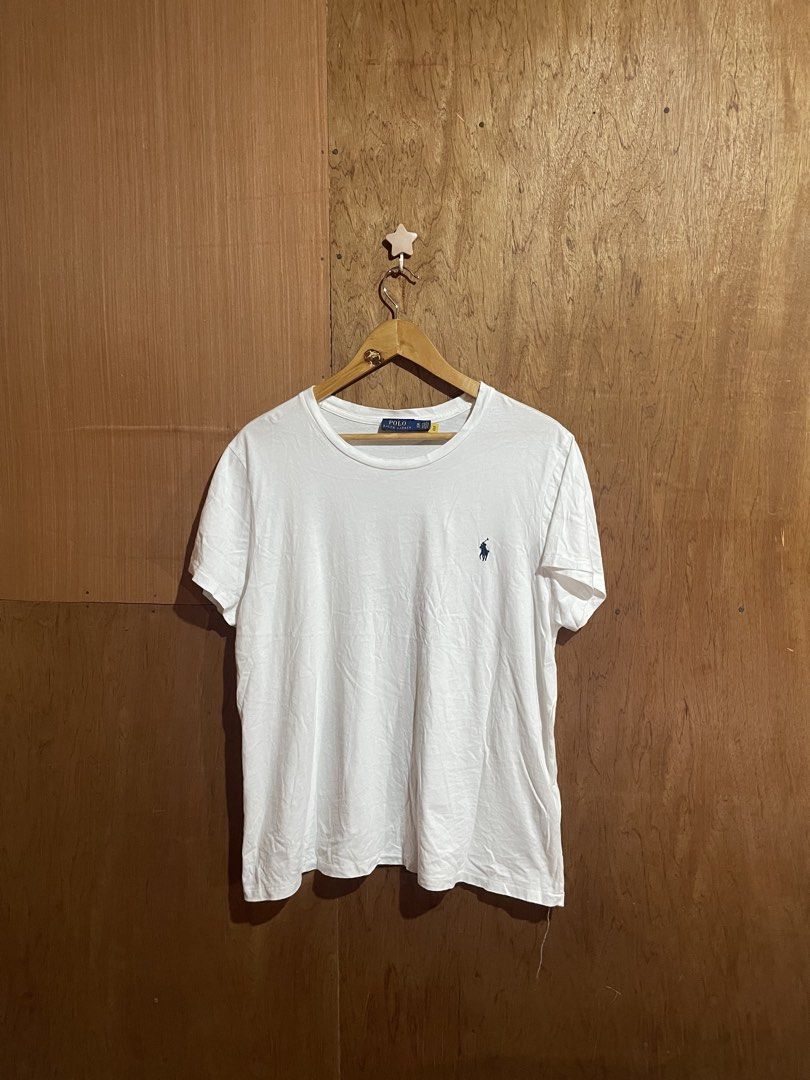 WHITE POLO RALPH LAUREN TSHIRT (SCANNABLE QRCODE) (Category: Shirts) located in Cagayan de Oro. Submitted by jhonny_kevz930 (Listing ID 1470698485, Image 1). Description: .