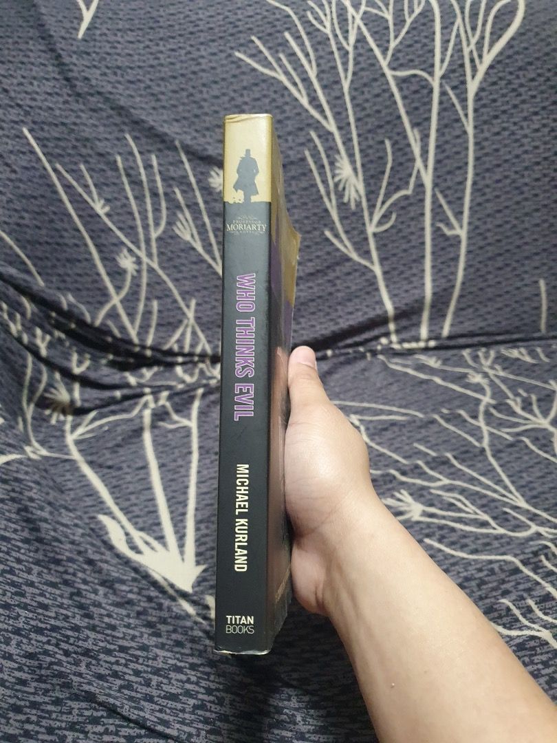 Who Thinks Evil by Michael Kurland (Category: Storybooks) located in Bulacan. Submitted by anthony_b01 (Listing ID 1470612262, Image 2). Description: - Who Thinks Evil by Michael Kurland - Paperback - 40 pesos only Rfs: Decluttering space Location: SJDM, Bulacan Courier: Lalamove or J&T delivery.