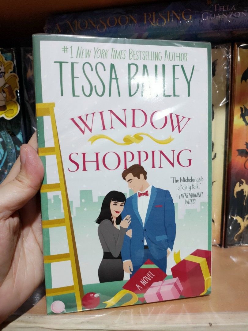Window Shopping by Tessa Bailey PB (Category: Storybooks) located in Cebu City. Submitted by mybookaceshop (Listing ID 1470650827, Image 1). Description: 🌵Window Shopping by Tessa Bailey PB (new) -200 MOP: Cash/ COD for Cebu City buyers only/ Gcash/ BPI MOD: Lalamove/ Maxim / LBC /JNT/SCO for shipping only- buyer's risk (no insurance) Location: Cebu City #booksforsale #lfb.