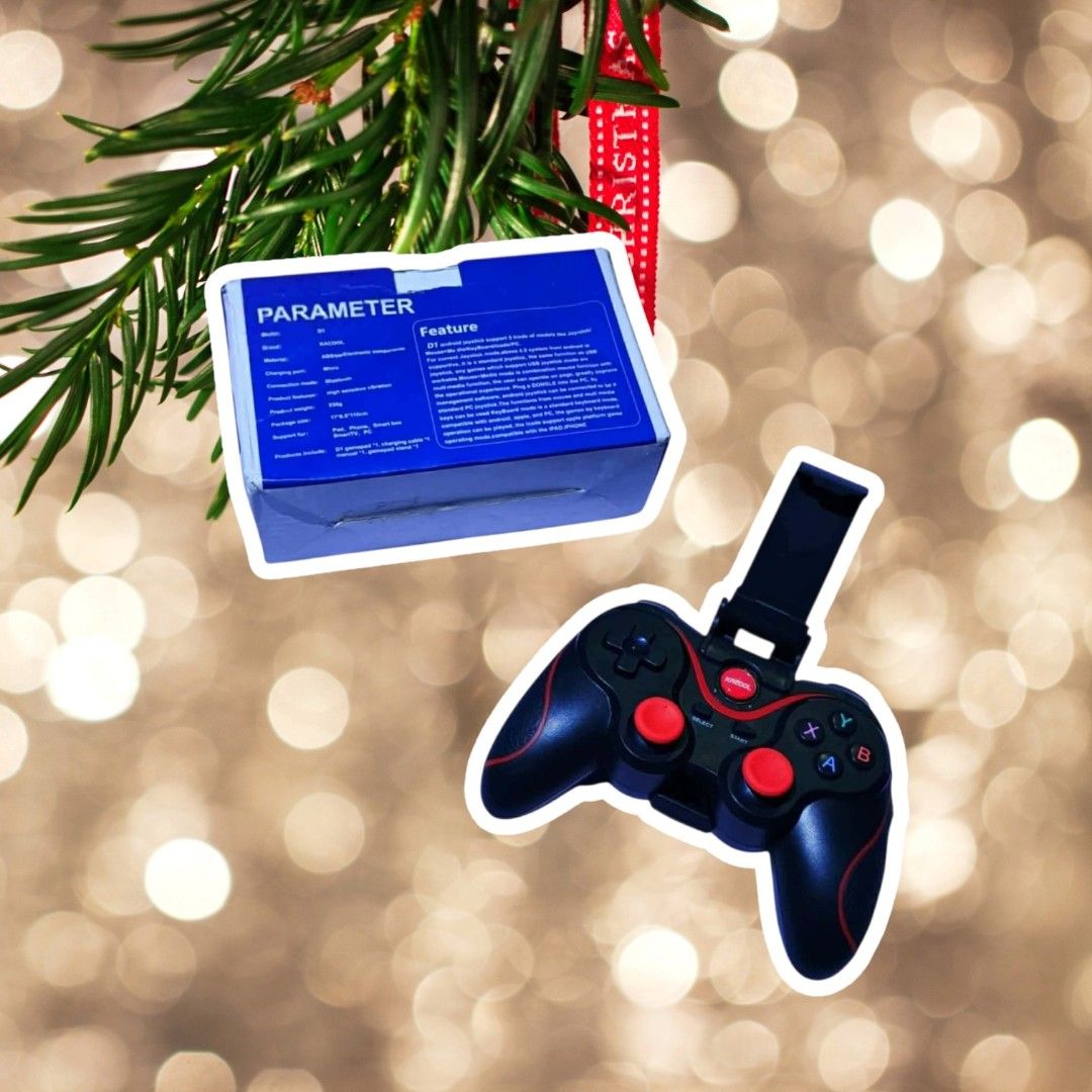 Wireless Bluetooth Game Controller with Holder | Mobile Gaming (Category: Controllers) located in Makati City. Submitted by kayogre.ph (Listing ID 1470639495, Image 1). Description: TAYO PO, PINAKA-LOWEST AT THE MARKET! 💯 If natataasan po kayo sa PRESYO ko. Open po ang "MAKE OFFER" button ko. Kayo po mag-dedecide, ng PRESYO niyo. MABILISAN lang po ako magbenta. (all items, are sale on rush! 💨) 🚛 FAST & FREE SHIPPING on most items! ‡ DISCOUNTS 