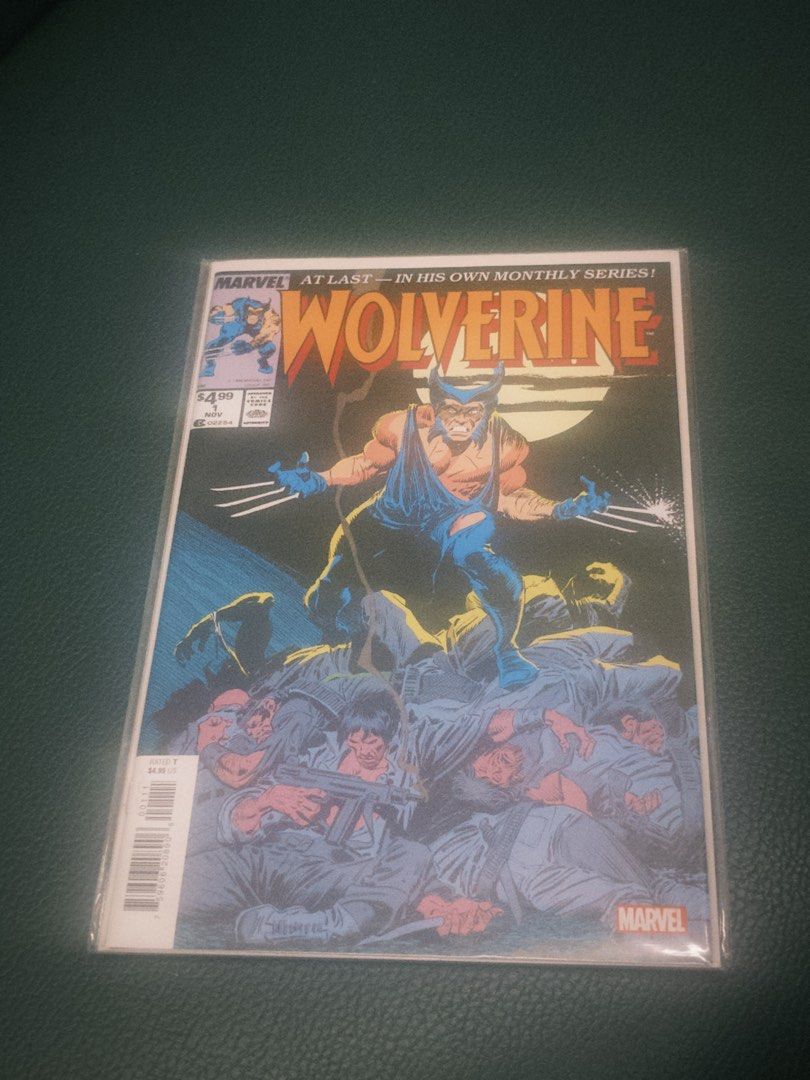 Wolverine #1 FOIL & Facsimile (Category: Comics & Manga) located in Manila. Submitted by LiamTeves (Listing ID 1470568692, Image 2). Description: FOIL ₱850 Fascismile ₱650 LOC: Sta. Mesa, Manila .