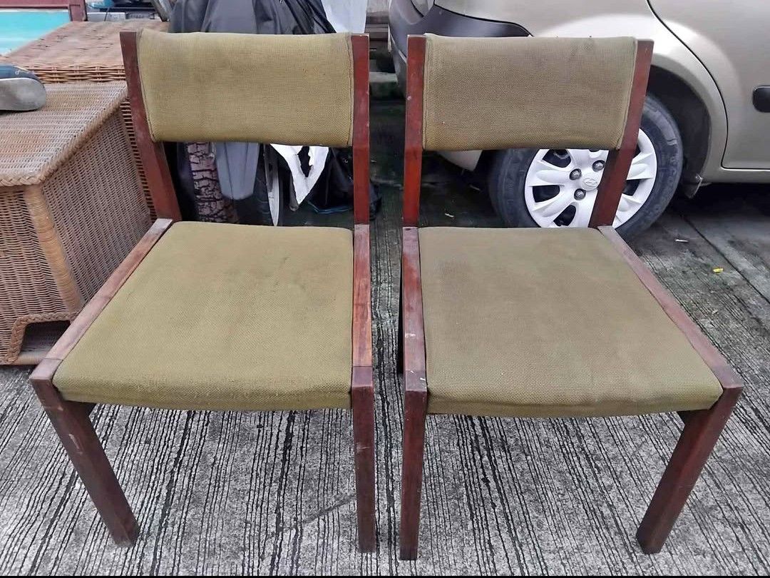 Wooden Narra Chair (TAKE ALL) (Category: Chairs) located in Valenzuela. Submitted by justgorjas (Listing ID 1470574659, Image 1). Description: TAKE ALL 750 NALANG ‼️ STO. DOMINGO, QUEZON CITY LOCATION.