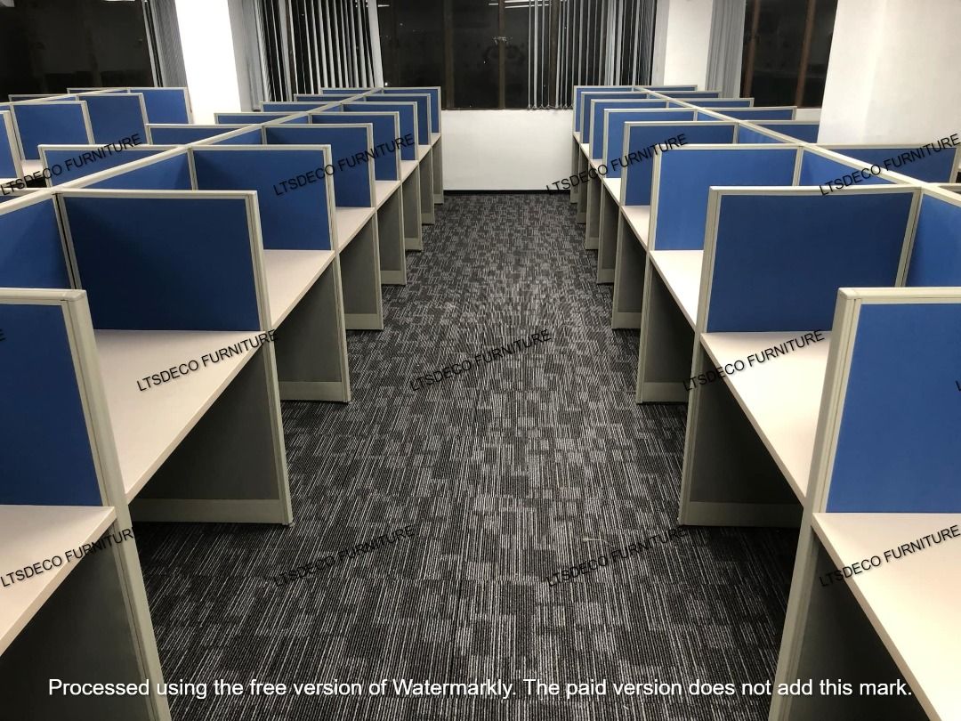 workstation table full fabric modular office partition furnitures (Category: Office Furniture & Fixtures) located in Mandaluyong City. Submitted by jessalyn.montero (Listing ID 1470578126, Image 2). Description: 👉Are you looking for WORKSTATION, MODULAR CUBICLES OFFICE PARTITION, and OFFICE FURNITURE SUPPLIER? LTSDECO Furniture, is direct supplier, manufacturer, and trusted provider of high quality, affordable and durable modular office divider 