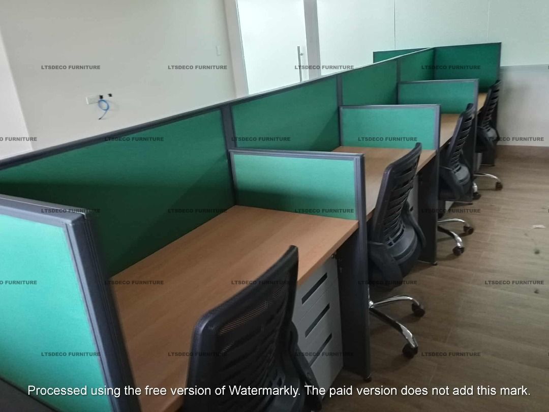 workstation tables customized office partition furnitures (Category: Office Furniture & Fixtures) located in Caloocan City. Submitted by cheska.ltsdeco (Listing ID 1470557831, Image 3). Description: 👉Are you looking for WORKSTATION, MODULAR CUBICLES OFFICE PARTITION, and OFFICE FURNITURE SUPPLIER? LTSDECO Furniture, is direct supplier, manufacturer, and trusted provider of high quality, affordable and durable modular office divider partition, ho