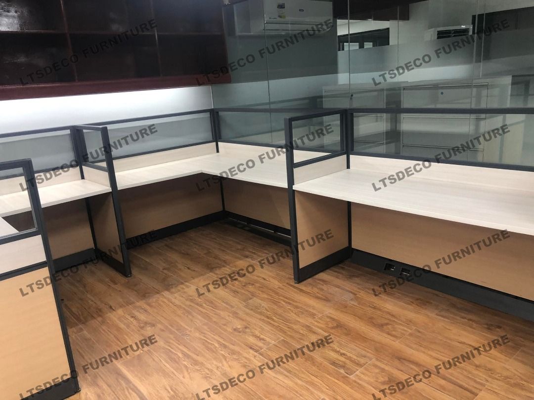 workstation tables customized office partition furnitures (Category: Office Furniture & Fixtures) located in Quezon City. Submitted by louisa.ltsdeco (Listing ID 1470559671, Image 1). Description: 👉Are you looking for WORKSTATION, MODULAR CUBICLES OFFICE PARTITION, and OFFICE FURNITURE SUPPLIER? LTSDECO Furniture, is direct supplier, manufacturer, and trusted provider of high quality, affordable and durable modular office divider partition, home