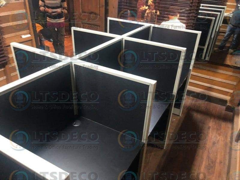 workstation tables modular customized office partition furniture (Category: Office Furniture & Fixtures) located in Caloocan City. Submitted by cheska.ltsdeco (Listing ID 1470562923, Image 2). Description: 👉Are you looking for WORKSTATION, MODULAR CUBICLES OFFICE PARTITION, and OFFICE FURNITURE SUPPLIER? LTSDECO Furniture, is direct supplier, manufacturer, and trusted provider of high quality, affordable and durable modular office divider partit