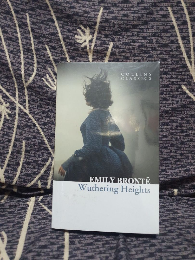 Wuthering Heights by Emily Bronte (Category: Storybooks) located in Bulacan. Submitted by anthony_b01 (Listing ID 1470604852, Image 1). Description: - Wuthering Heights by Emily Bronte - Mass Market Paperback - 30 pesos only Rfs: Decluttering space Location: SJDM, Bulacan Courier: Lalamove or J&T delivery.