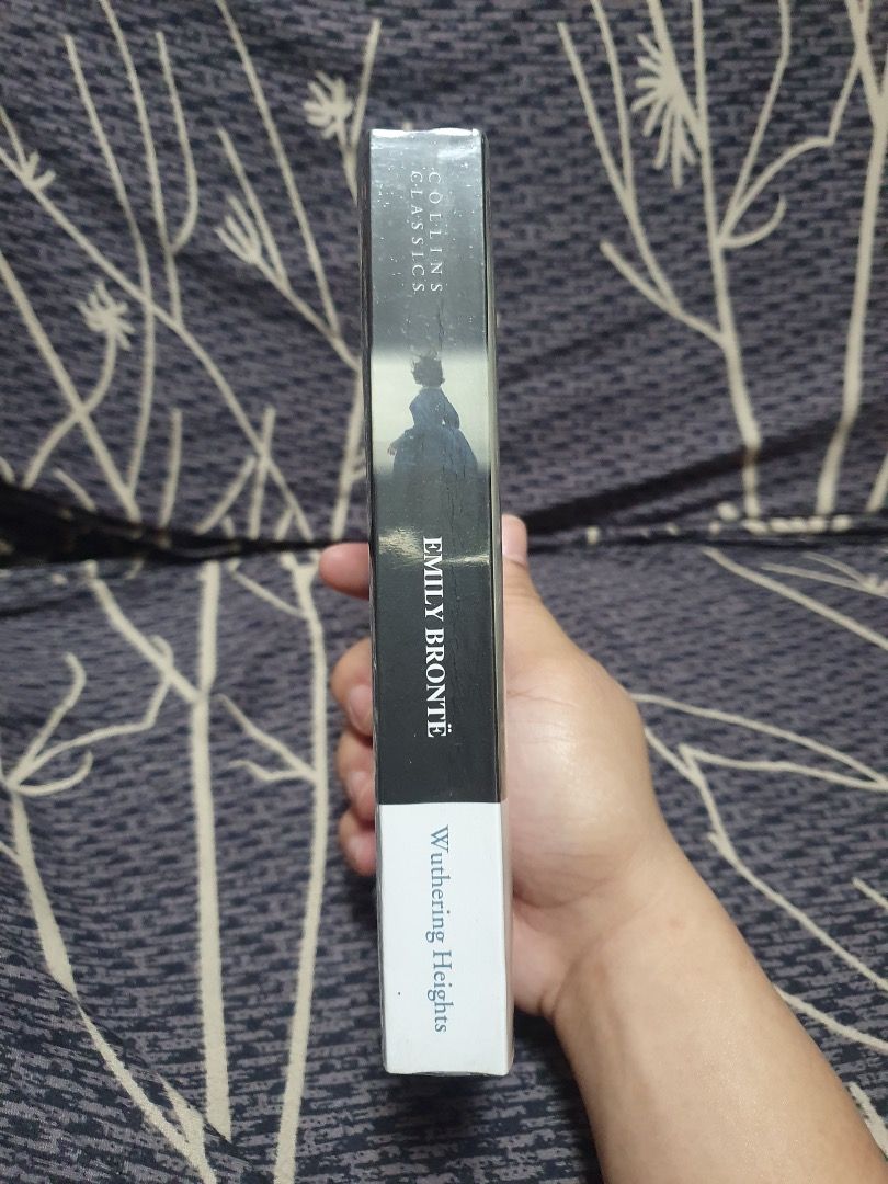 Wuthering Heights by Emily Bronte (Category: Storybooks) located in Bulacan. Submitted by anthony_b01 (Listing ID 1470604852, Image 2). Description: - Wuthering Heights by Emily Bronte - Mass Market Paperback - 30 pesos only Rfs: Decluttering space Location: SJDM, Bulacan Courier: Lalamove or J&T delivery.