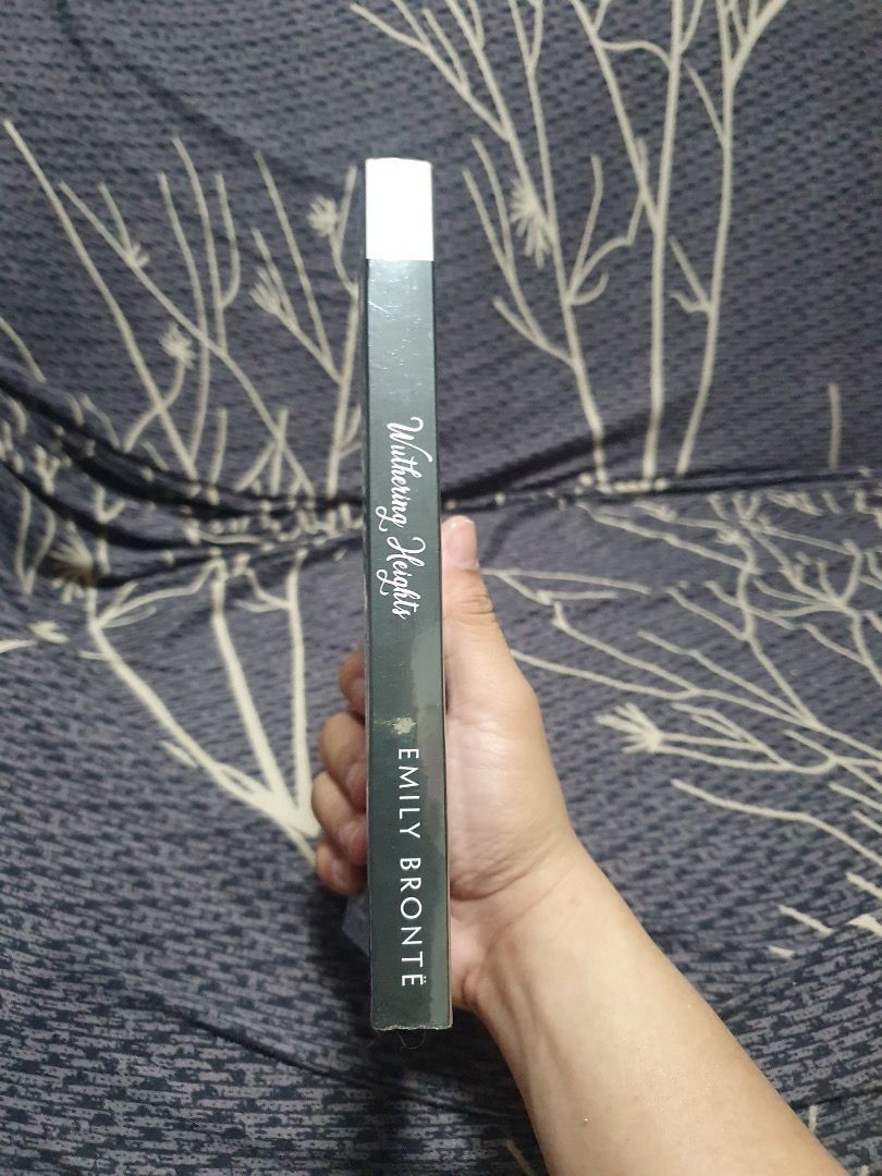 Wuthering Heights by Emily Bronte (Category: Storybooks) located in Bulacan. Submitted by anthony_b01 (Listing ID 1470612523, Image 2). Description: - Wuthering Heights by Emily Bronte - Paperback - 50 pesos only Rfs: Decluttering space Location: SJDM, Bulacan Courier: Lalamove or J&T delivery.