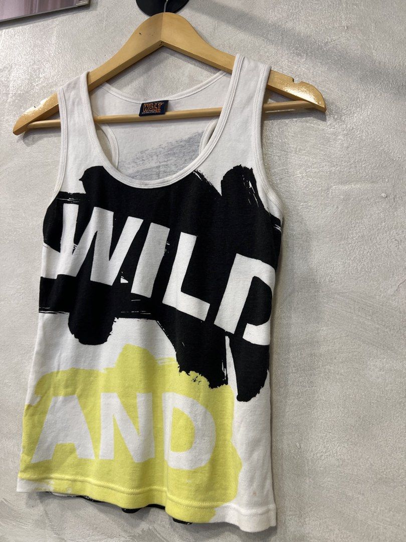 WW&LT (Wild & Lethal Trash) graphic tank top. W&LT (Category: Others Tops) located in Quezon City. Submitted by shanks. (Listing ID 1470618620, Image 2). Description: WW&LT (Wild & Lethal Trash) graphic tank top. W&LT Size : Medium on tag Dimensions Length : 22 Width : 13 Sign of wear in good condition Issue : stains .