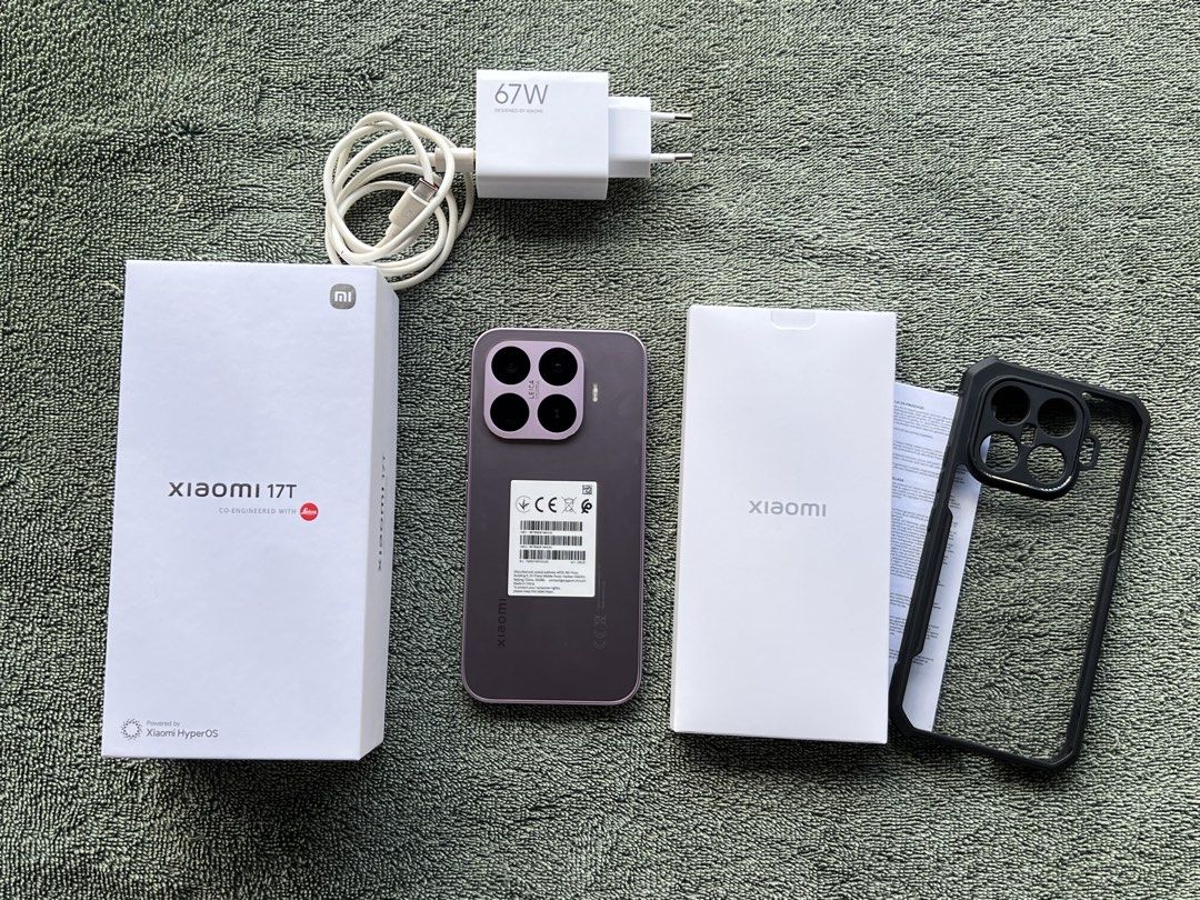 Xiaomi 17T 256gb 82 cycle count (Category: Xiaomi) located in Marilao. Submitted by spladooo (Listing ID 1470573781, Image 2). Description: Xiaomi 17T 256gb PAKI BASA HANGGANG BABA ‼️ Price: 23,900 WAG NA BARATIN ‼️ Quick Specs 📱6.67” AMOLED, 144Hz Display 📱MediaTek Dimensity 8500-Ultra 📱12GB Ram 📱256gb Storage 📱50MP Wide Cam / Periscope Telephoto 📱12MP Ultra Wide Cam 📱32MP Selfie Camerar 📱6500 mAh Battery 📱67W Fast Charging 📱IP68 Water