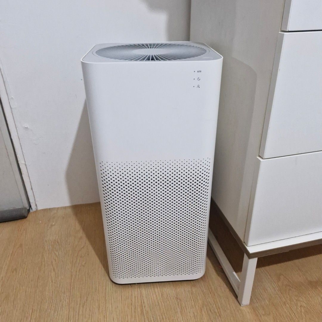 Xiaomi Smart Air Purifier 2H (Category: Air Purifiers & Dehumidifiers) located in Cavite. Submitted by d.u_all (Listing ID 1470681461, Image 1). Description: - Modern minimalist white design fits seamlessly in any room corner - Perforated grille body with a convenient top touch indicator panel - Quiet operation ideal for bedrooms and living spaces - Effectively clears out dust and allergens - Compact footprint takes up minimal floor space - Plug-