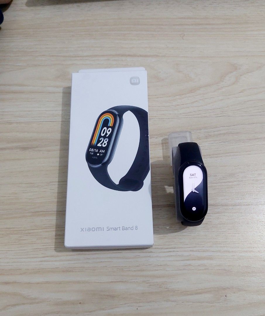 Xiaomi Smart Band 8 (Category: Other Gadgets) located in Quezon City. Submitted by donjie (Listing ID 1470610237, Image 1). Description: Preloved Xiaomi Smart Band 8 Used twice.