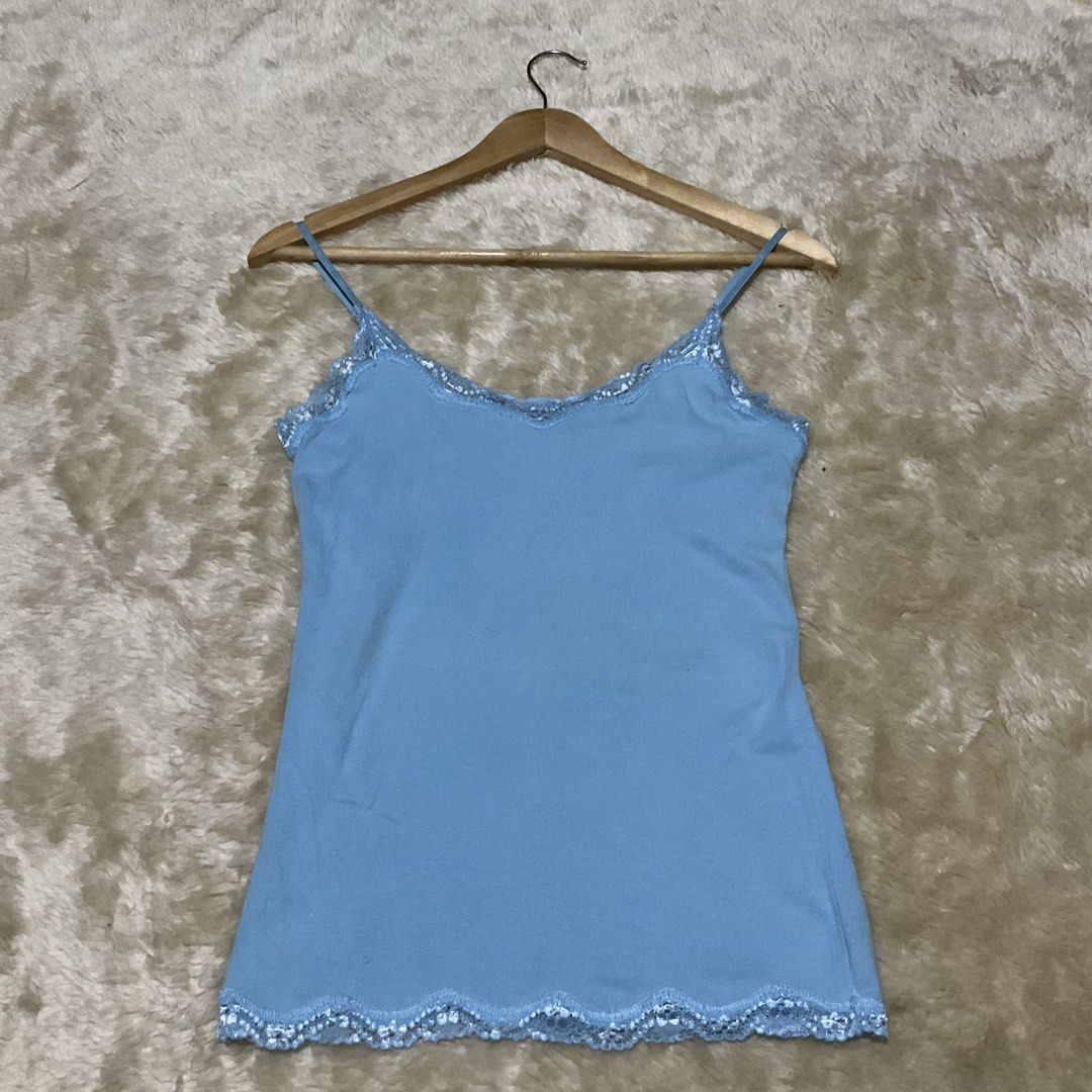 Y2k cami lace top (Category: Others Tops) located in San Fernando. Submitted by jz_ofiaza (Listing ID 1470597772, Image 2). Description: .